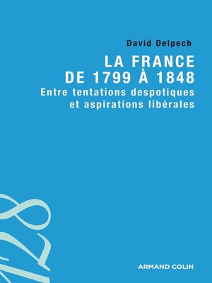 cover image of La France de 1799 à 1848
